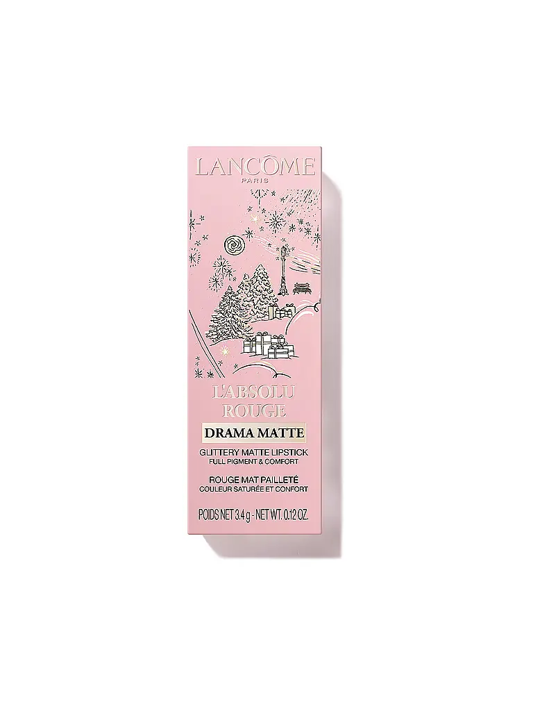 LANCÔME | Labial - L'Absolu Drama Matte Holiday Collection (025 Pink Express) | Fucsia