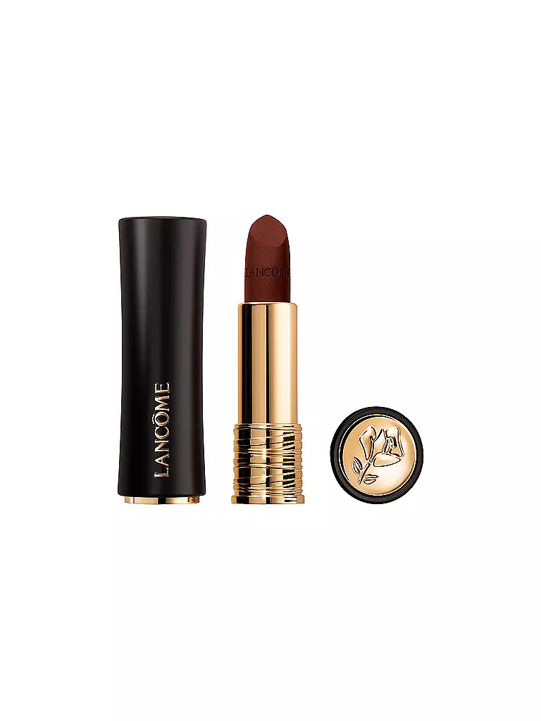 LANCÔME | Labial - L'Absolu Rouge Drama Matte (455 Vitamin Cacao) | Rojo oscuro