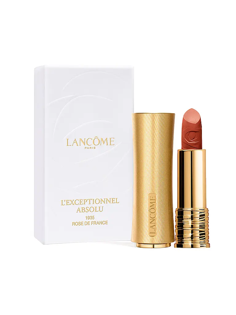 LANCÔME | Labial - L'Exceptionnel Absolu Drama Matte Collector Edition (1935 Rose de France) | Cobre
