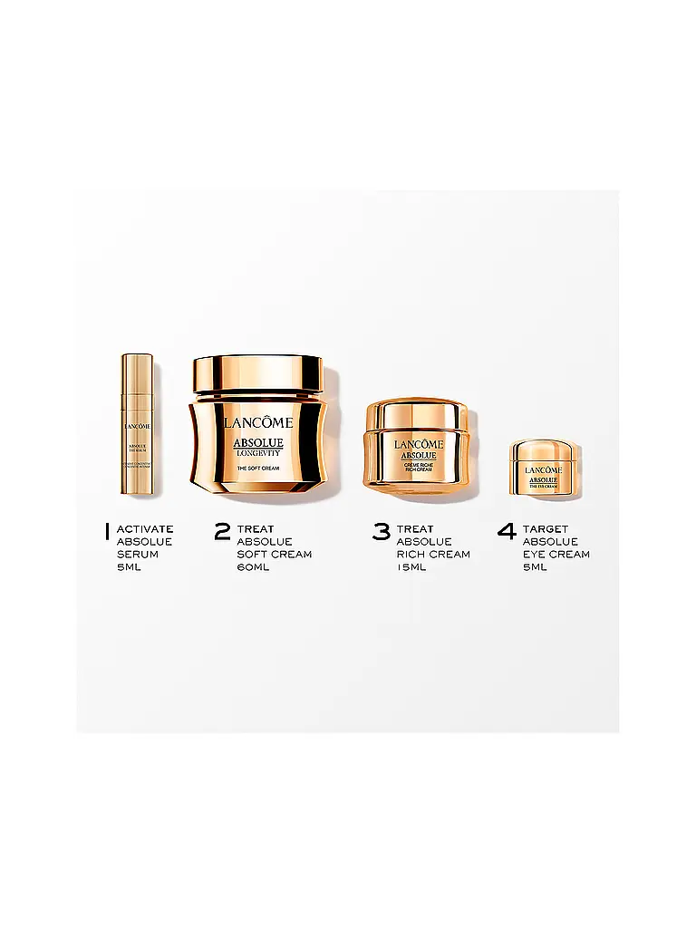 LANCÔME | Set de regalo - Absolue Longevity Soft Cream Set 2x5ml/16ml/ 60ml | keine Farbe