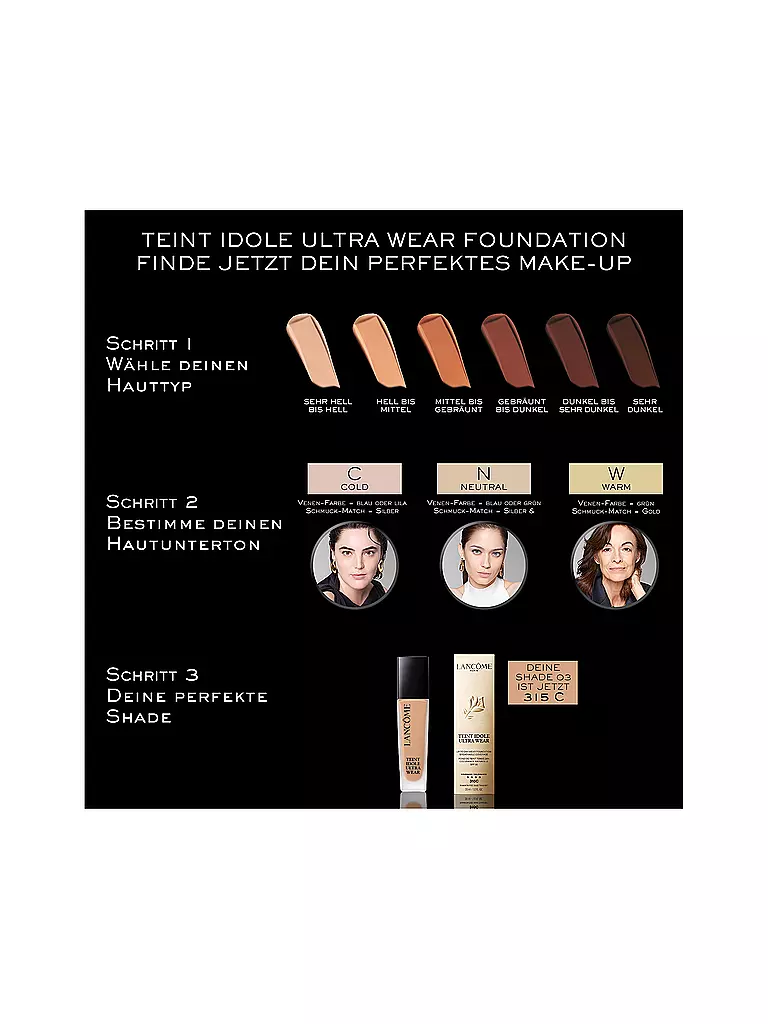 LANCÔME | Teint Idole Ultra Wear Foundation 30ml ( 315C ) | 