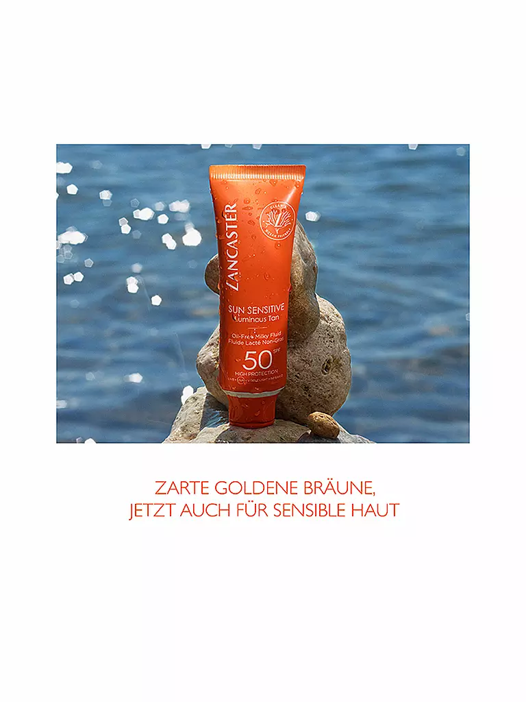 LANCASTER | Clean Sun Sensitive Milky Fluid SPF 50 50ml | Sin color