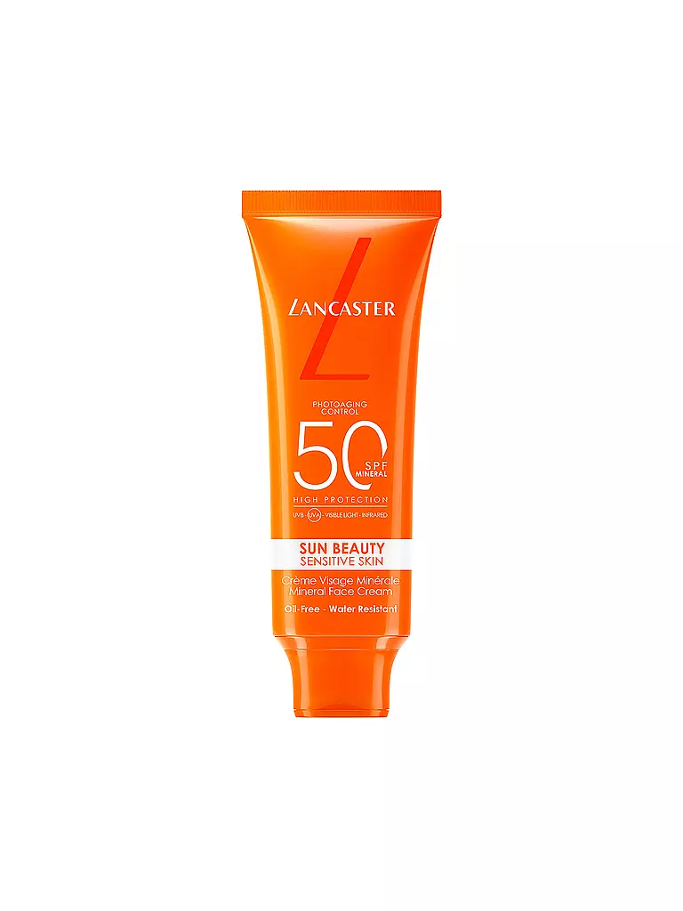 LANCASTER | Cuidado solar - Sun Mineral Crema Facial SPF50 50ml | Sin color