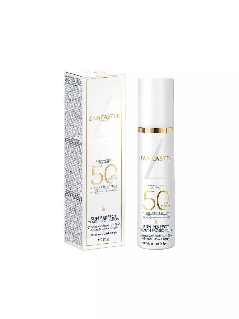 LANCASTER | Cuidado solar - Sun Perfect Mineral Glow Cream SPF50 50 ml | Sin color