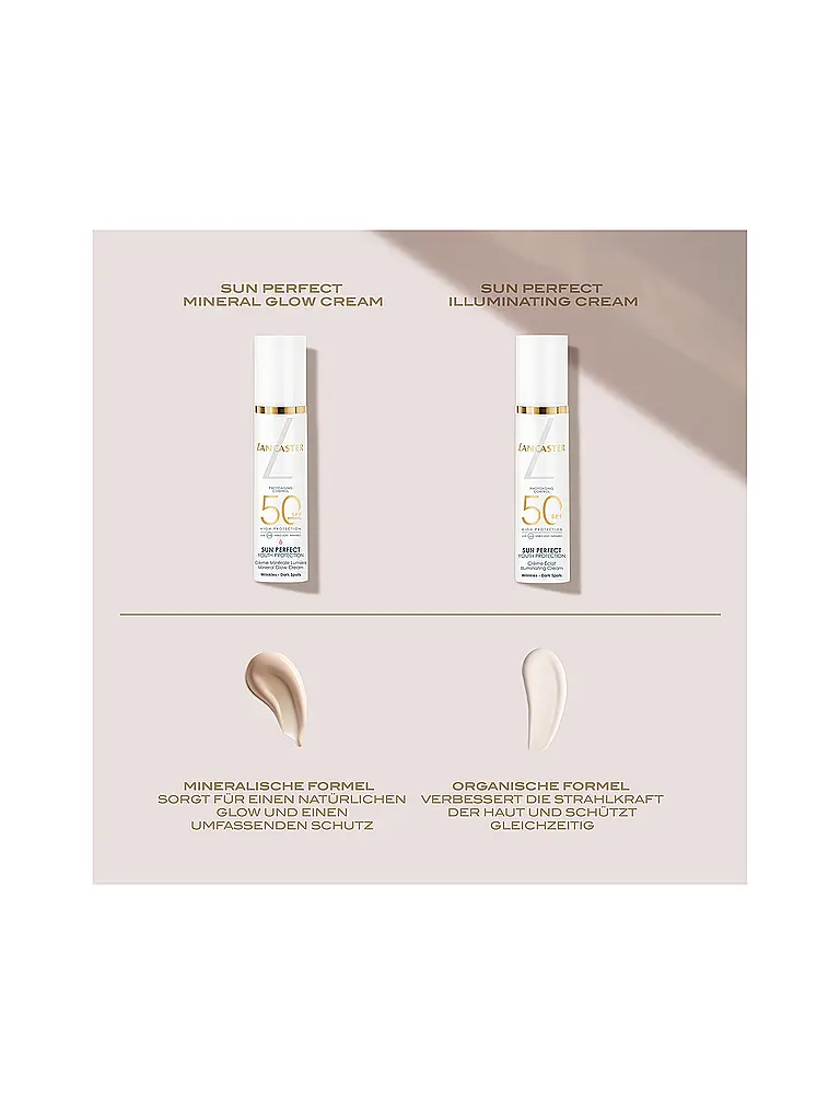 LANCASTER | Cuidado solar - Sun Perfect Mineral Glow Cream SPF50 50 ml | 