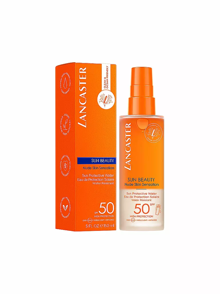 LANCASTER | Sun Beauty Agua Protectora Solar SPF50 150ml | Sin color