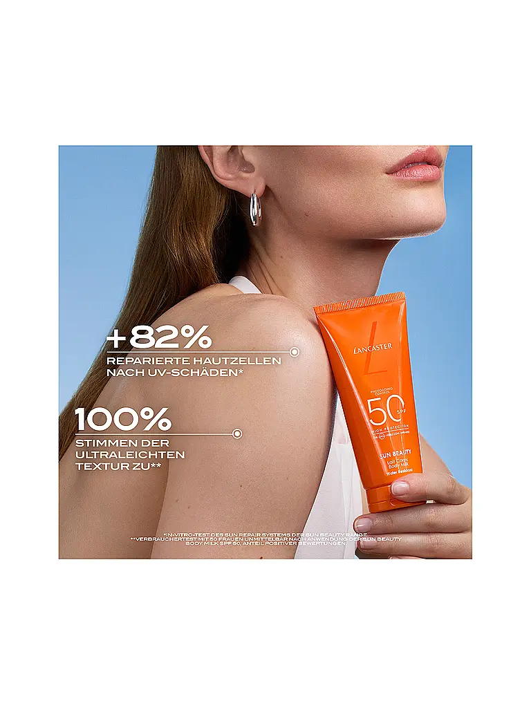 LANCASTER | Sun Beauty Velvet Tanning Milk SPF30 JUMBO 400ml | Sin color