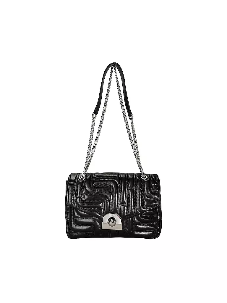 LANCEL | Ledertasche - Mini Bag MIDI-MINUIT | Negro