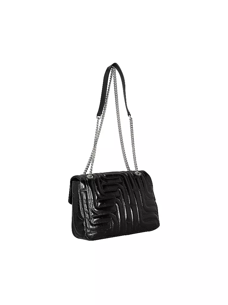 LANCEL | Ledertasche - Mini Bag MIDI-MINUIT | Negro
