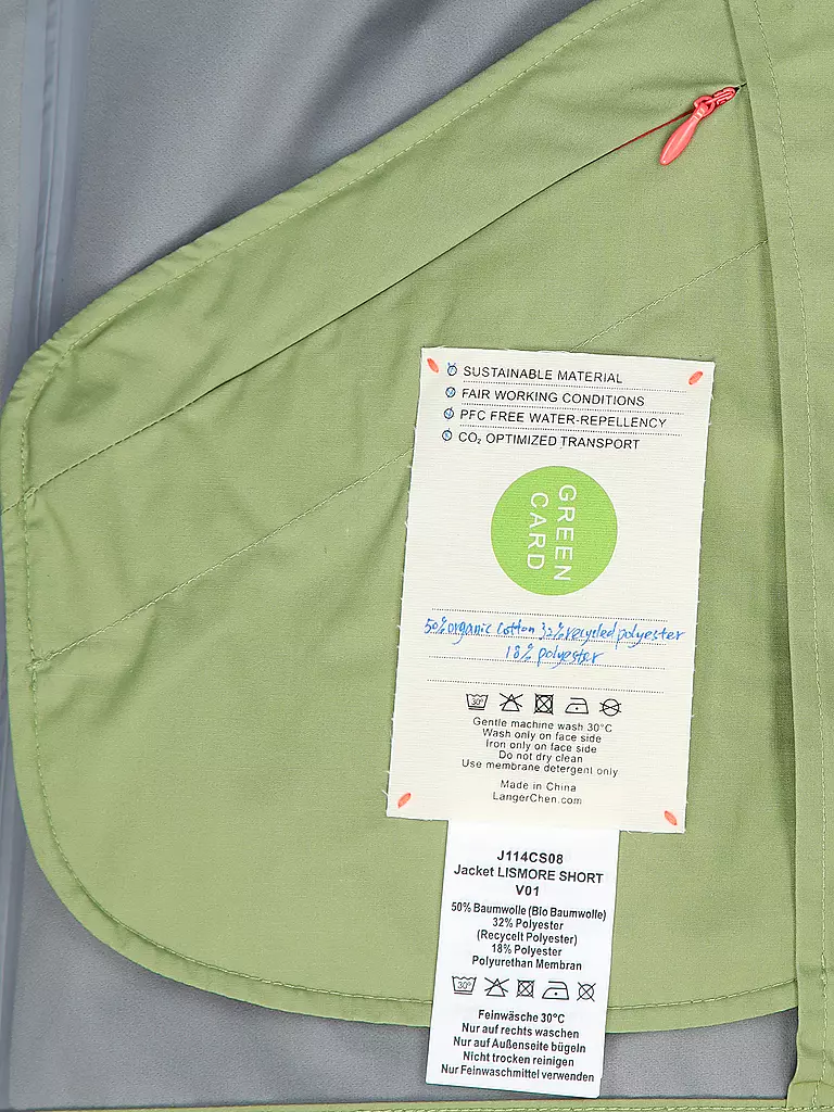 LANGER CHEN | Chaqueta LISMORE | Oliva