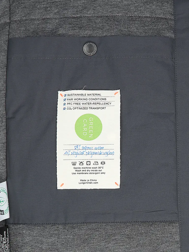LANGER CHEN | Parka LODI | Gris