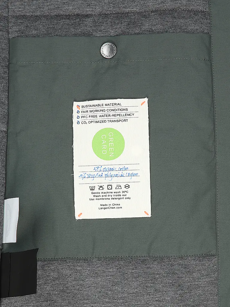 LANGER CHEN | Parka LODI | Verde