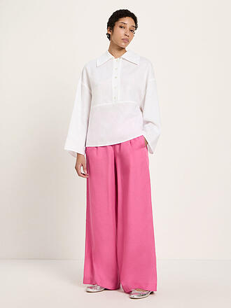 LANIUS | Blusa de lino corte oversized