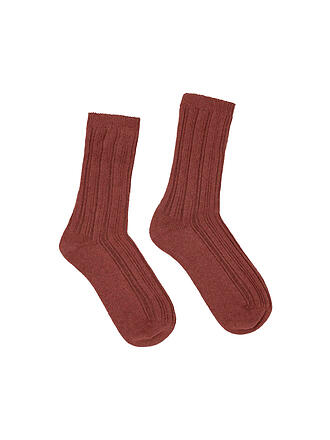 LANIUS | Calcetines chocolate amargo