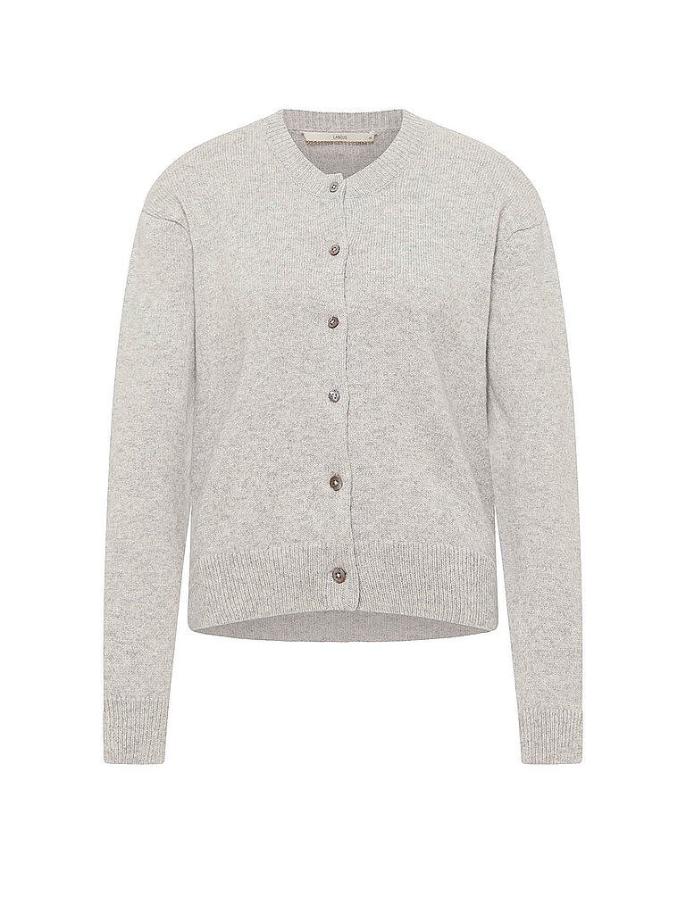 Lanius Cárdigan Boxy Fit gris claro