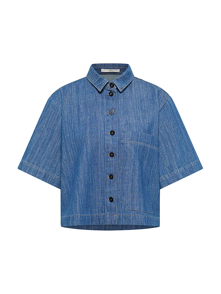 Lanius Jeansbluse azul