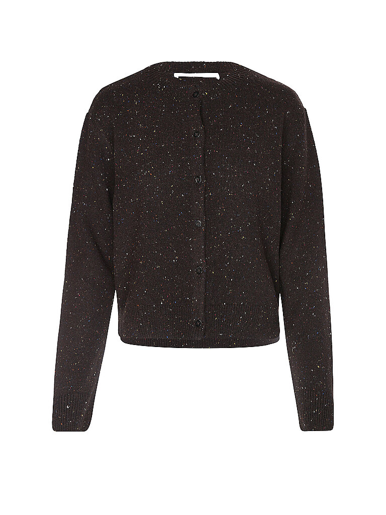 Lanius Cárdigan Boxy Fit marrón