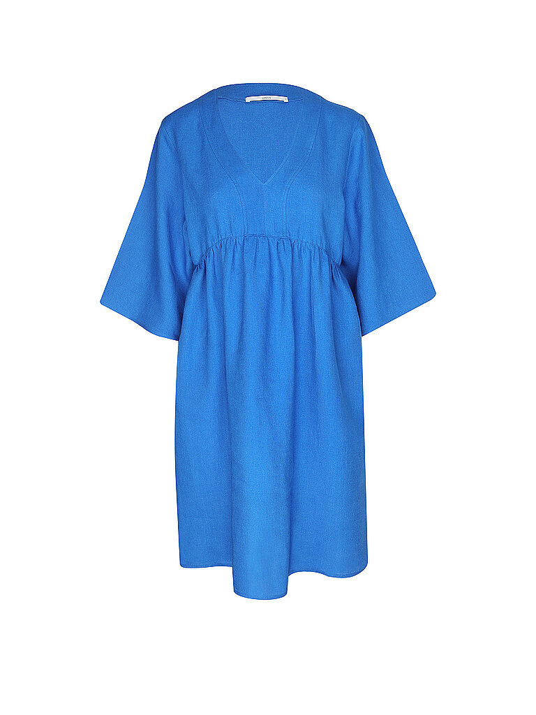 Lanius Vestido midi GOTS azul 40