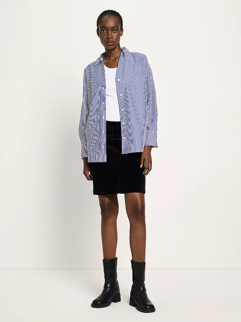 LANIUS | Blusa camisera | Azul