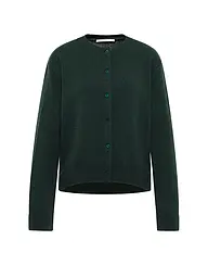 LANIUS | Cárdigan Boxy Fit | Verde oscuro