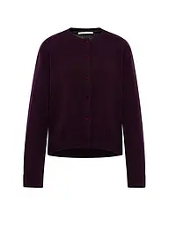 LANIUS | Cárdigan Boxy Fit | Rojo oscuro