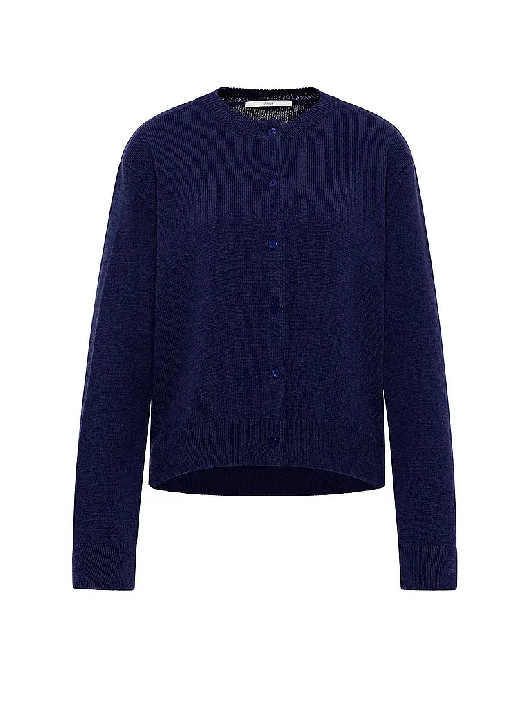 LANIUS | Cárdigan Boxy Fit | Azul oscuro