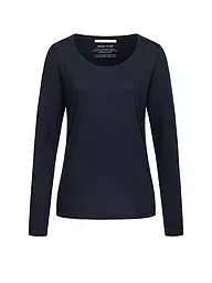 LANIUS | Camiseta de manga larga | Azul oscuro