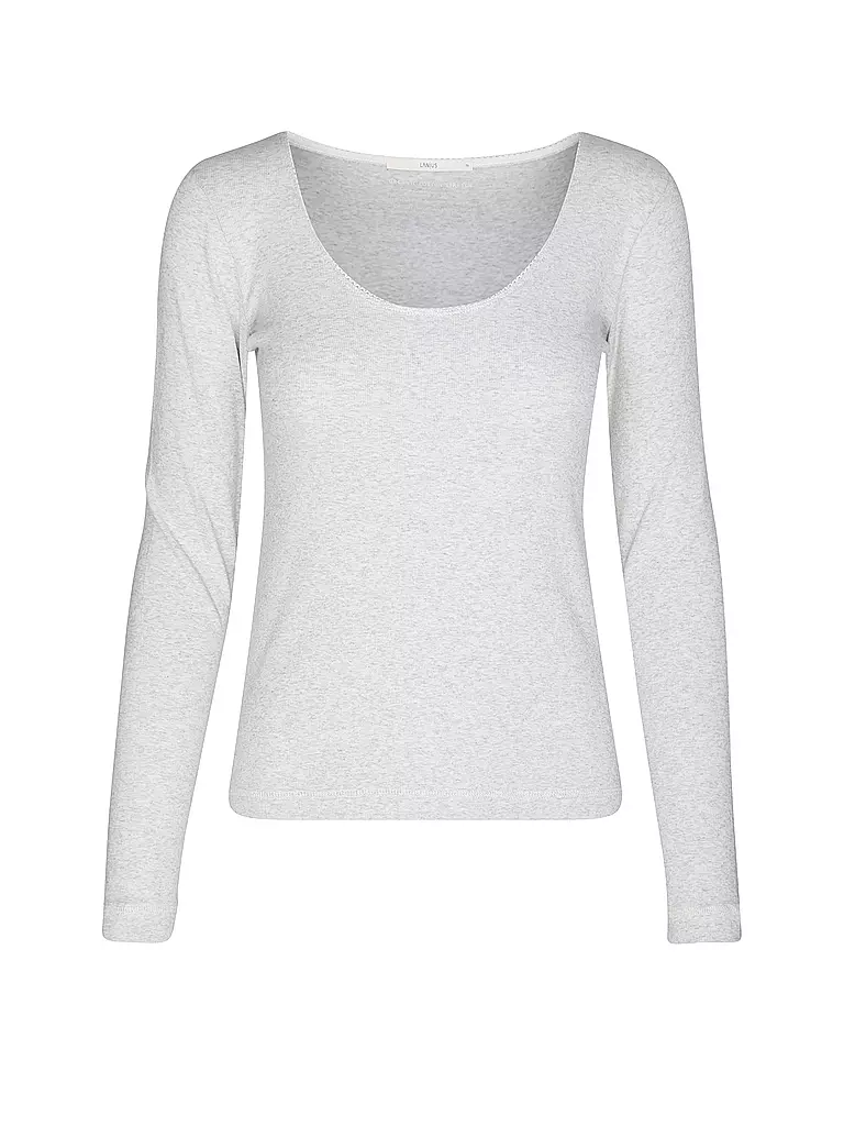 LANIUS | Camiseta de manga larga | Gris claro