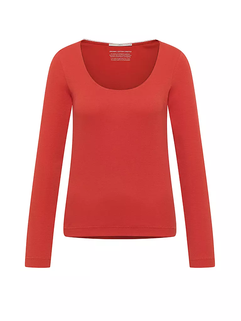 LANIUS | Camiseta de manga larga | Rojo