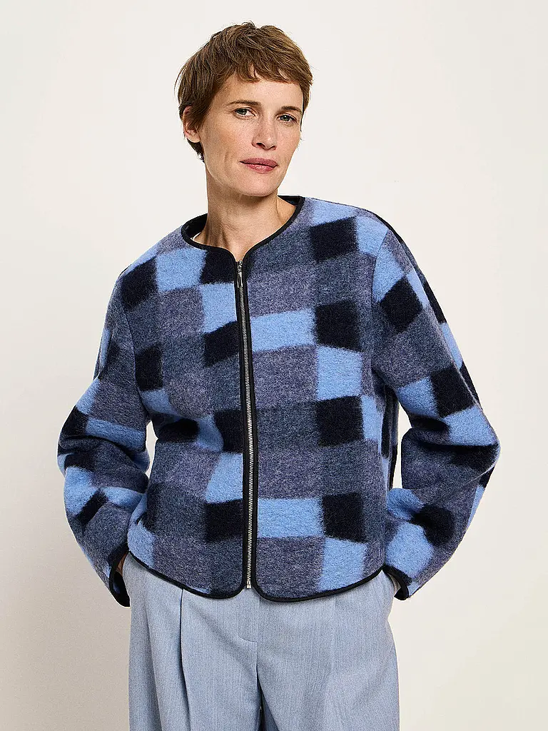 LANIUS | Chaqueta de lana | Azul