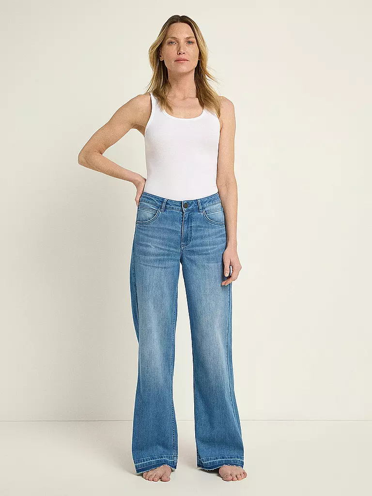 LANIUS | Jeans de pierna ancha | Azul