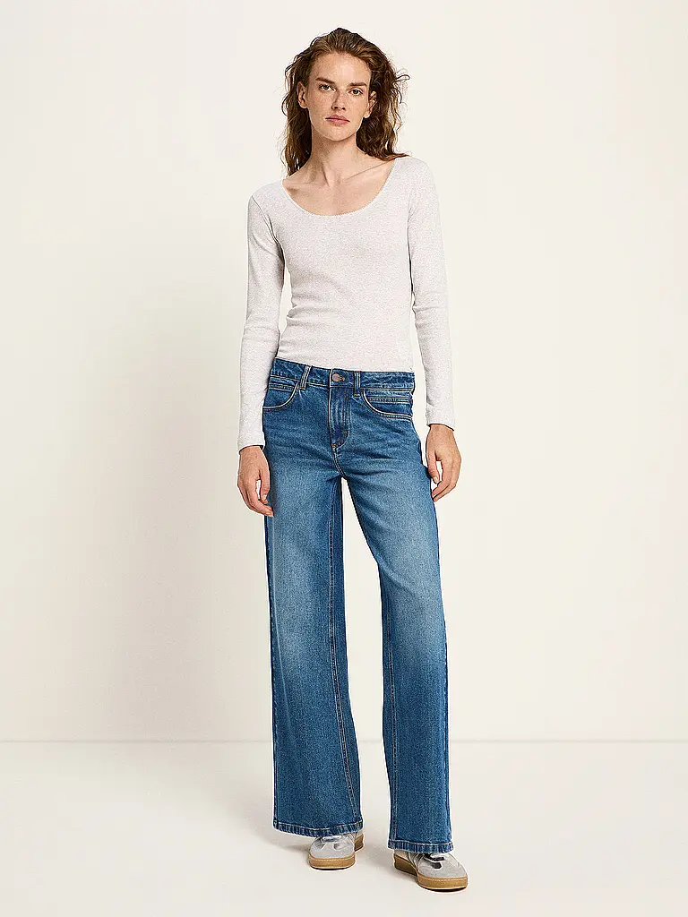 LANIUS | Jeans de pierna ancha | Azul