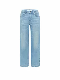 LANIUS | Jeans Relaxed Fit 7/8 | Azul claro