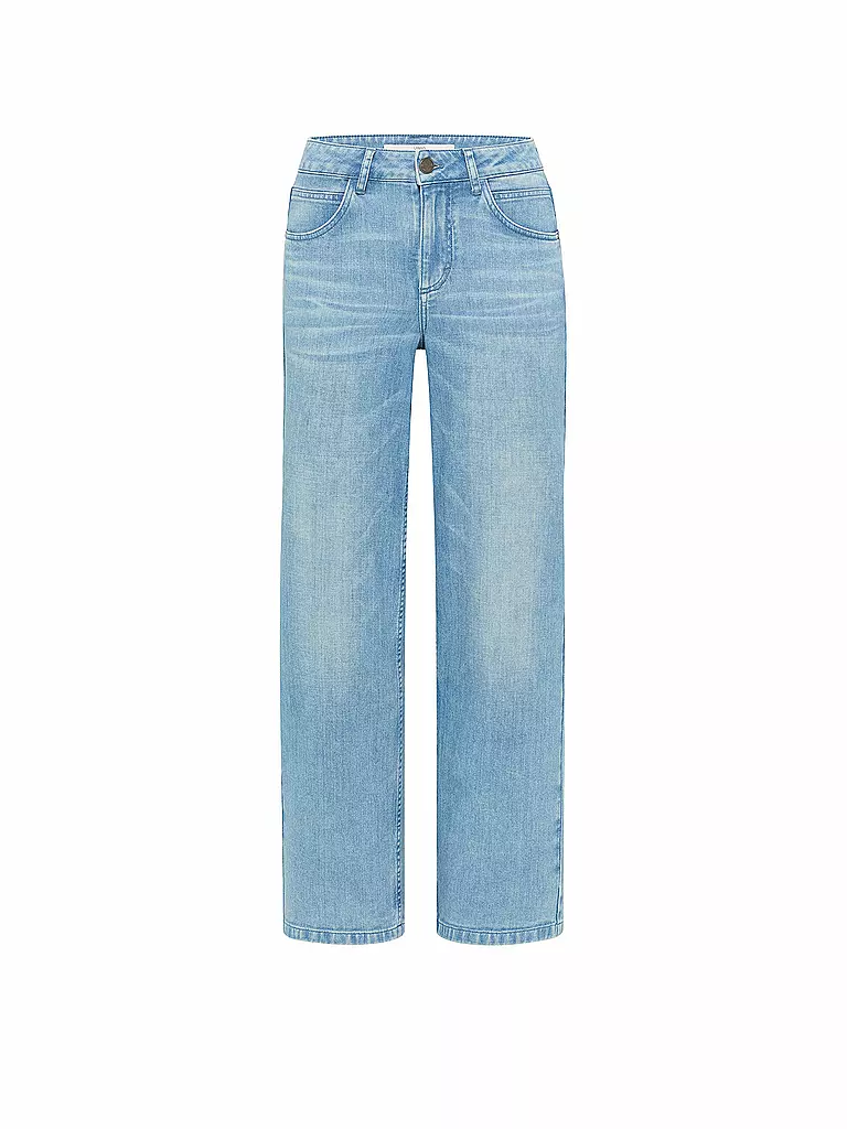LANIUS | Jeans Relaxed Fit 7/8 | Azul claro