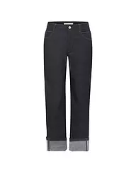 LANIUS | Jeans Straight Fit 7/8 | Azul oscuro