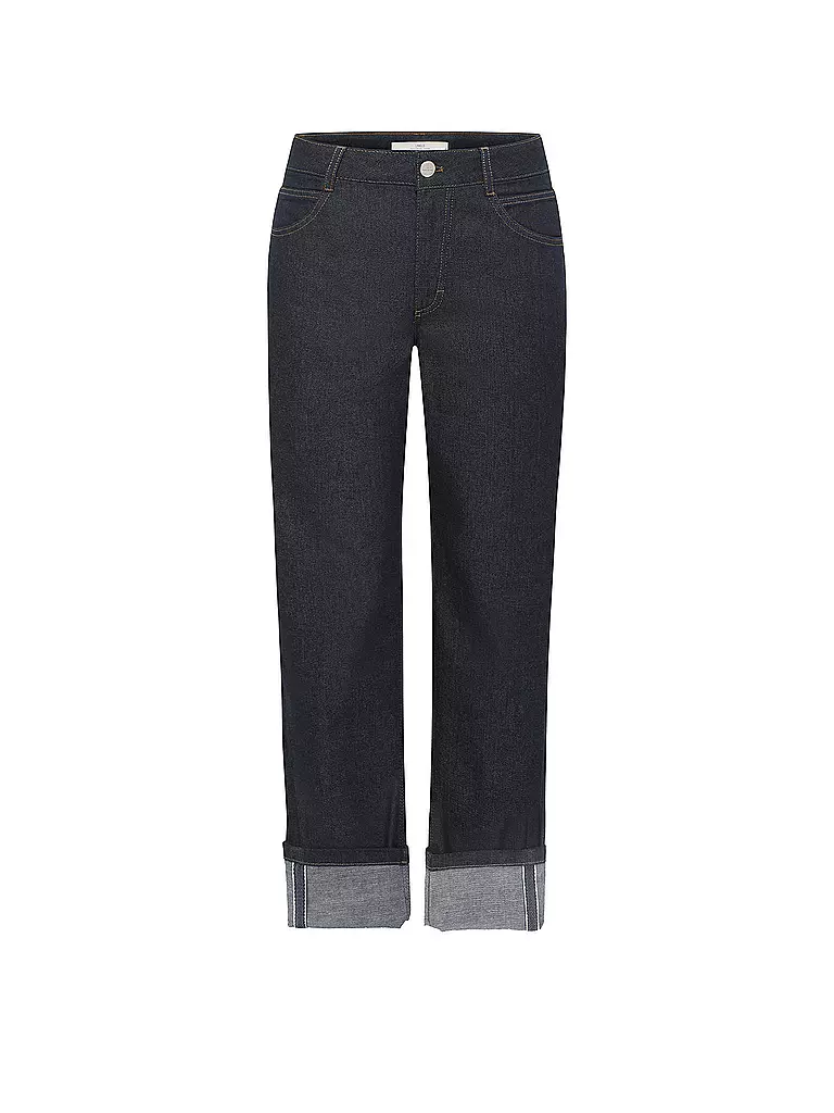 LANIUS | Jeans Straight Fit 7/8 | Azul oscuro