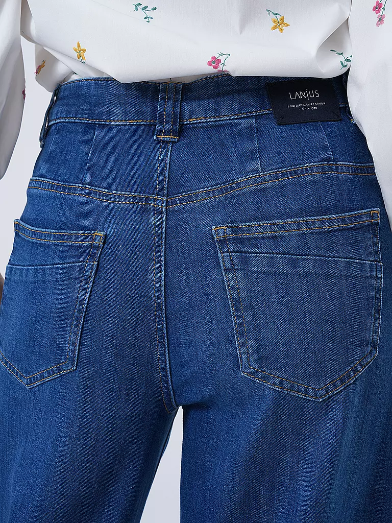 LANIUS | Jeans Wide Leg | Azul