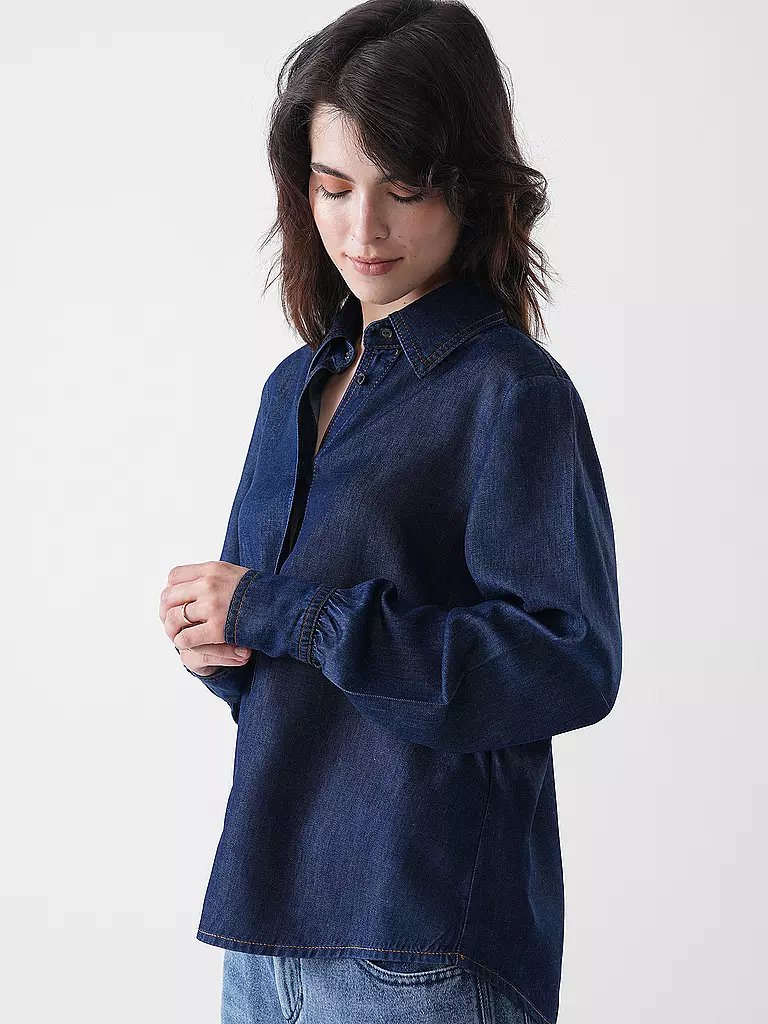 LANIUS | Jeansbluse | 