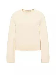 LANIUS | Jersey corte cropped | Crema
