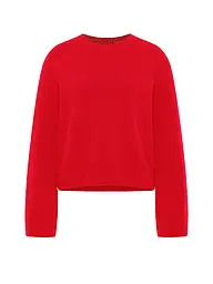 LANIUS | Jersey corte cropped | Rojo