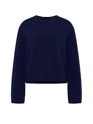 LANIUS | Jersey corte cropped | Azul oscuro