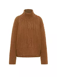 LANIUS | Jersey de cuello alto | Camel