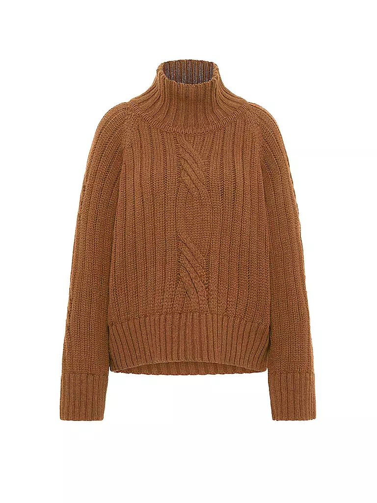 LANIUS | Jersey de cuello alto | Camel