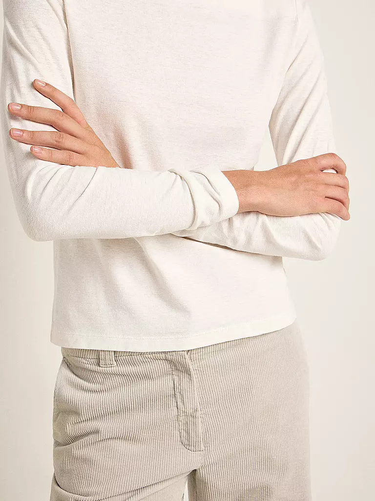 LANIUS | Langarmshirt | Crema