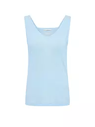LANIUS | Leinentop  | Azul claro