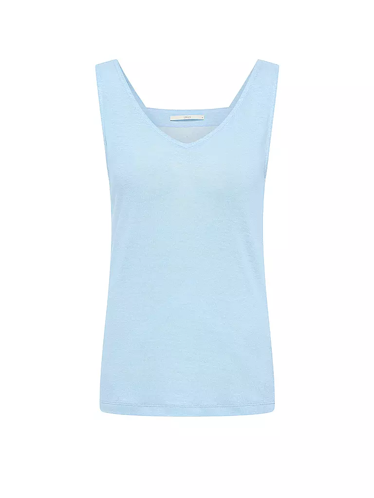 LANIUS | Leinentop  | Azul claro