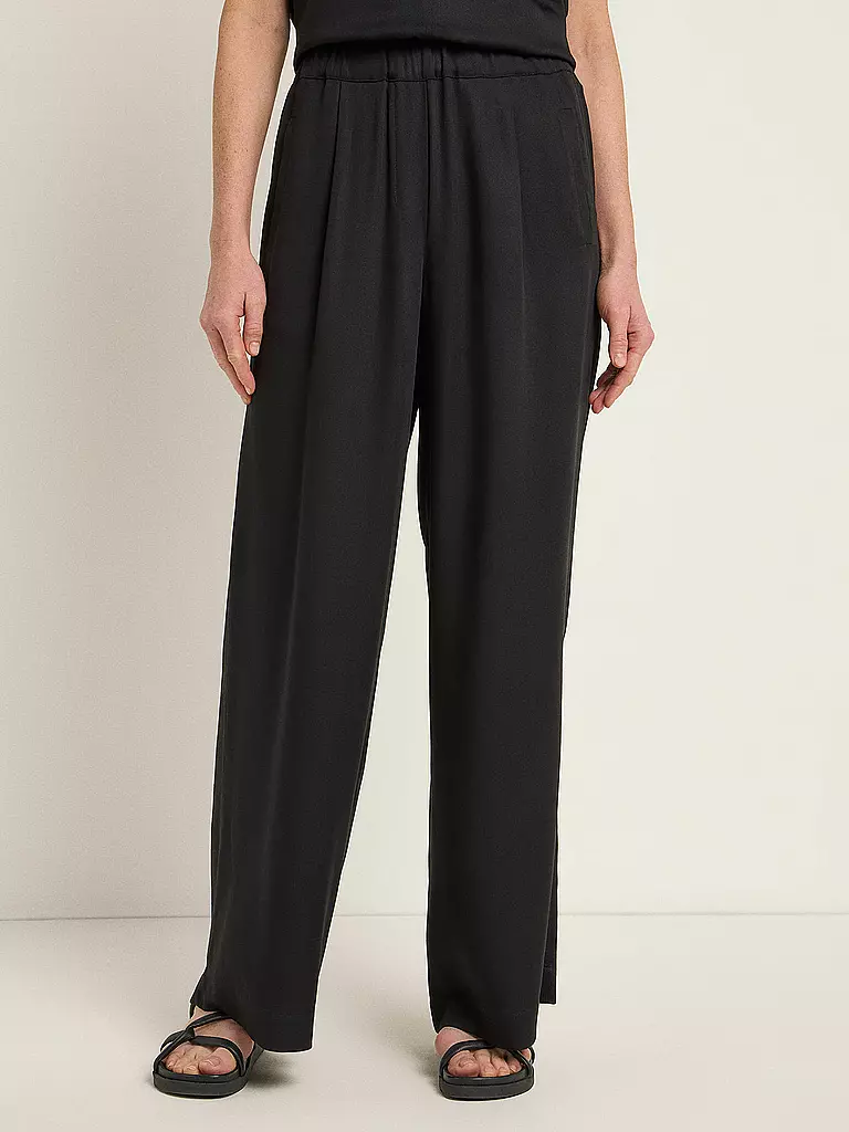 LANIUS | Marlenehose  | Negro