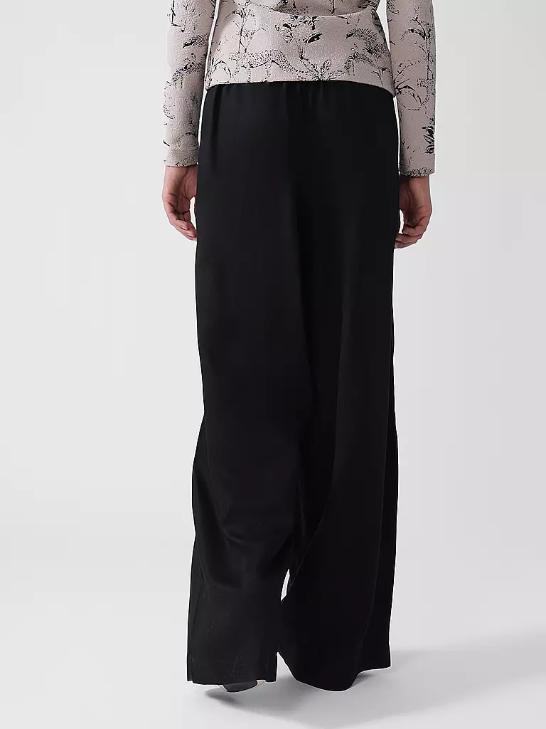 LANIUS | Marlenehose  | Negro