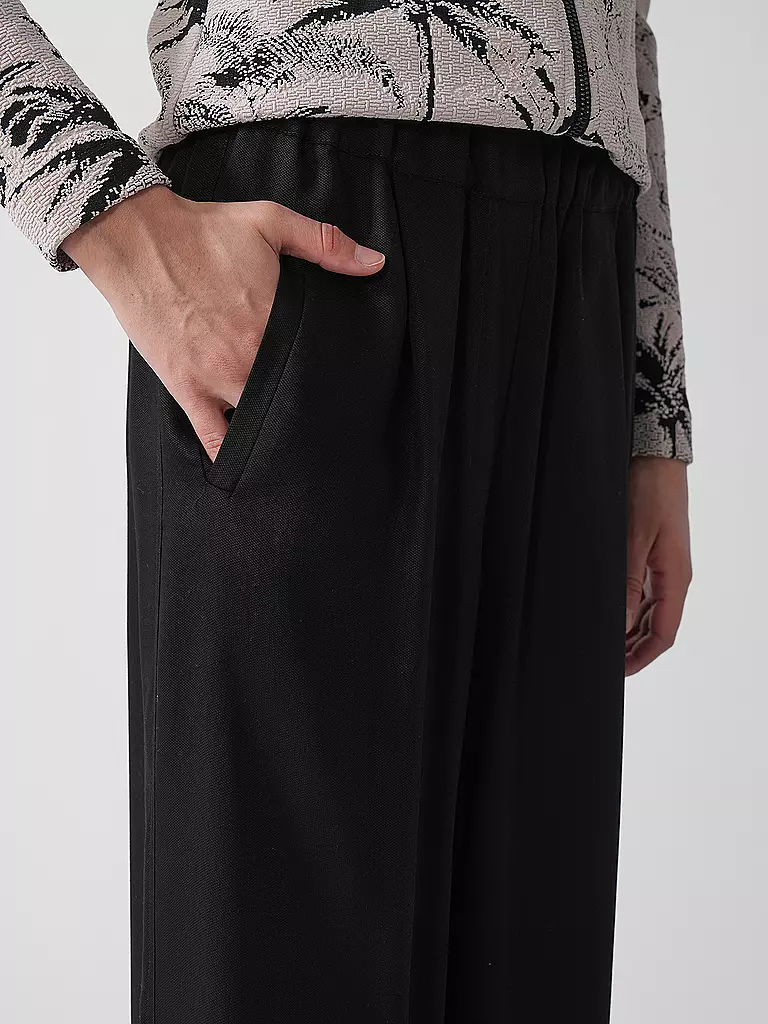 LANIUS | Marlenehose  | Negro