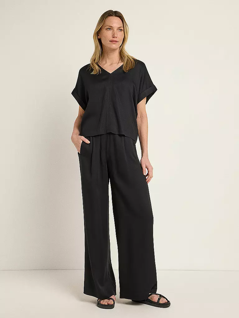 LANIUS | Marlenehose  | Negro